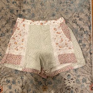 Patchwork Shorts